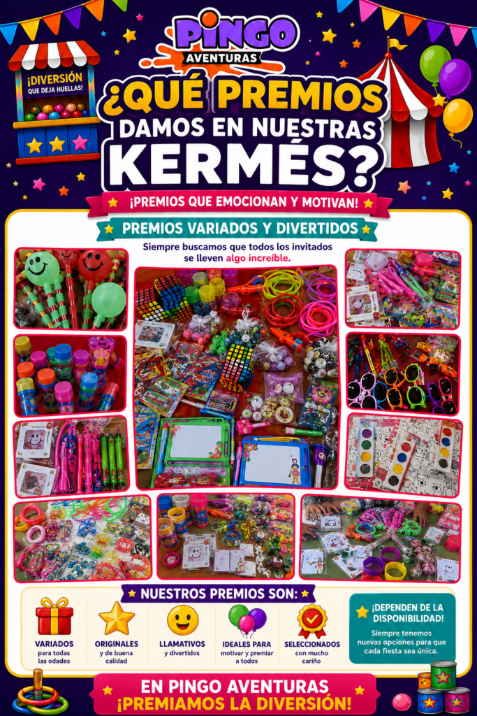 que juegos incluimos en los paquetes para fiestas infantiles